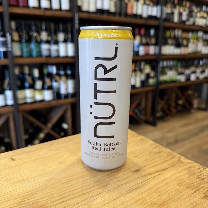 NUTRL Pineapple Vodka Seltzer RTD Can (12oz)