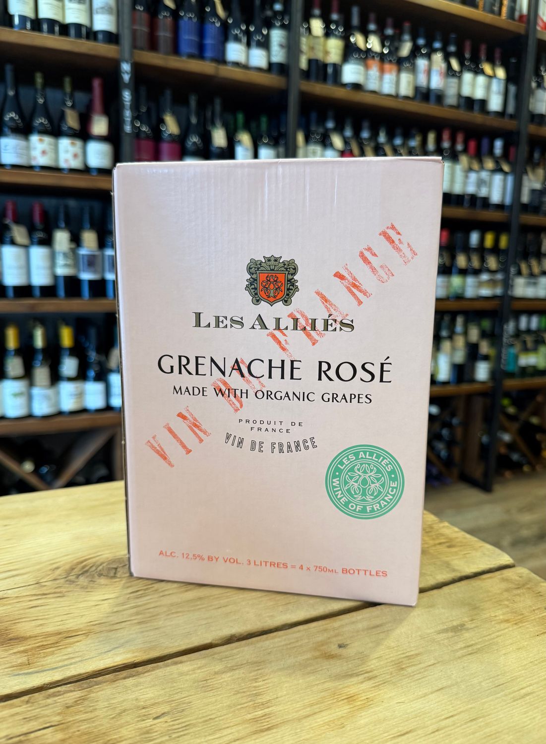 Les Allies Grenache Rose, France 3L Box