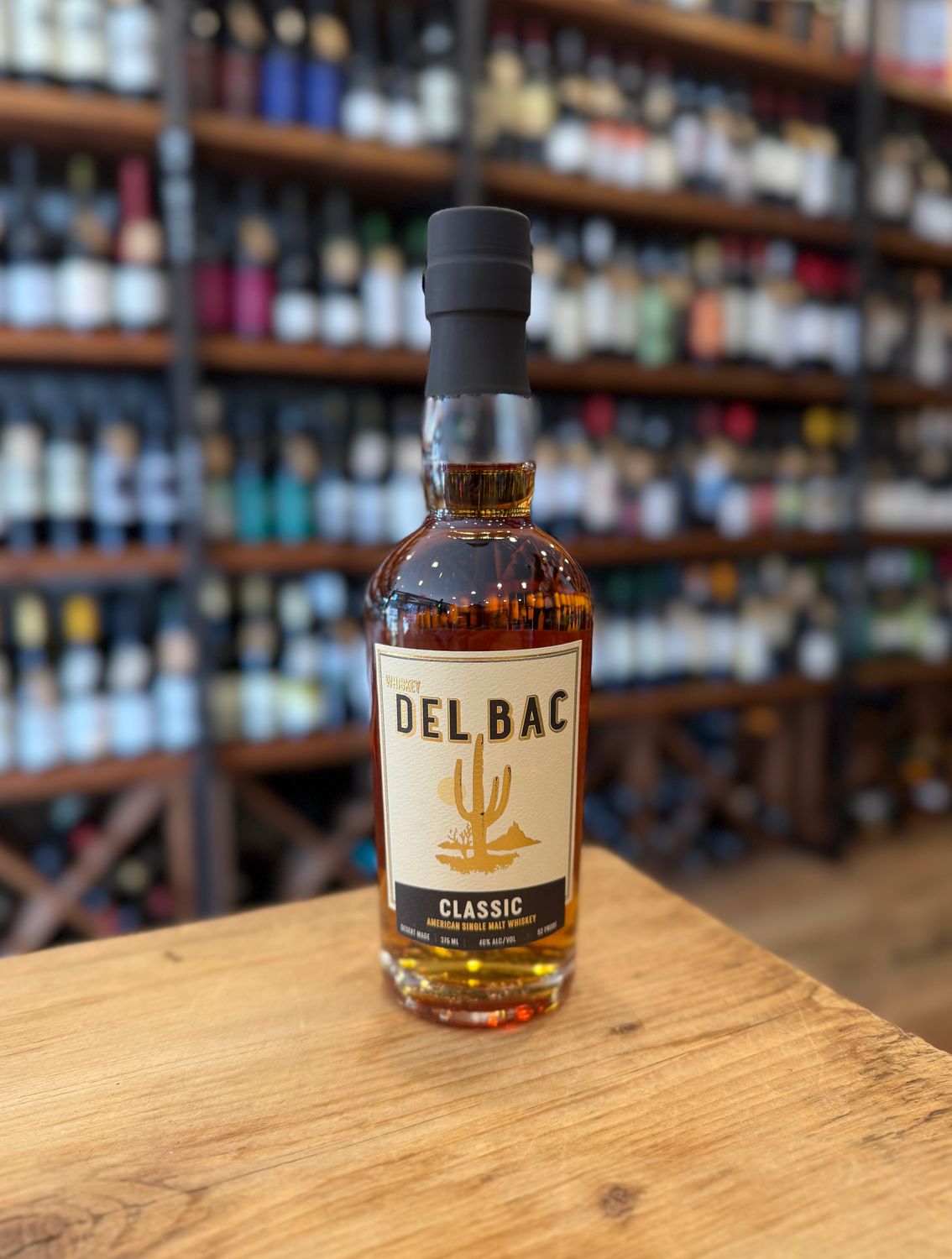 Whiskey Del Bac Classic American Single Malt Whiskey  (375ml)