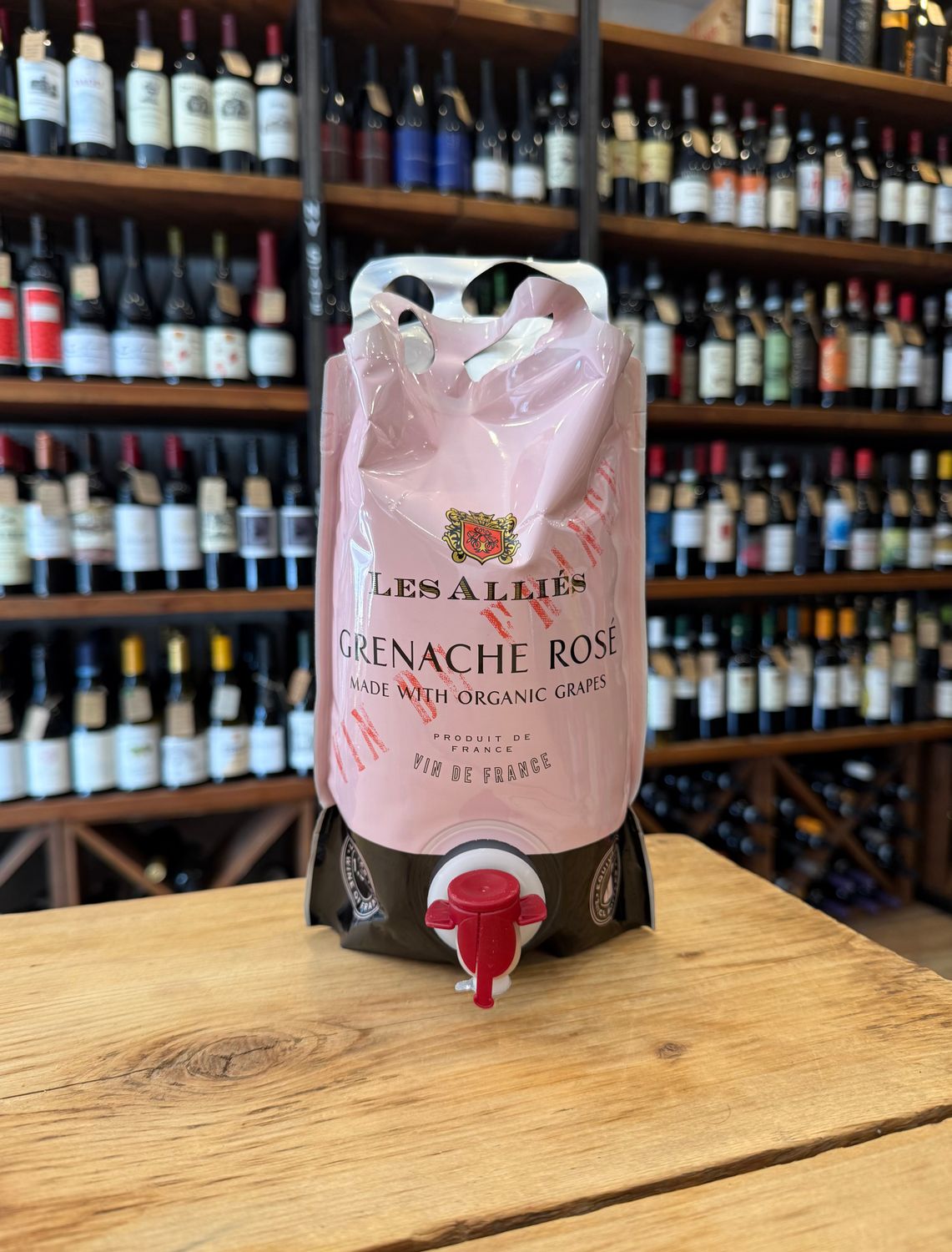 Les Allies Grenache Rose, France  2024 1.5L Bag