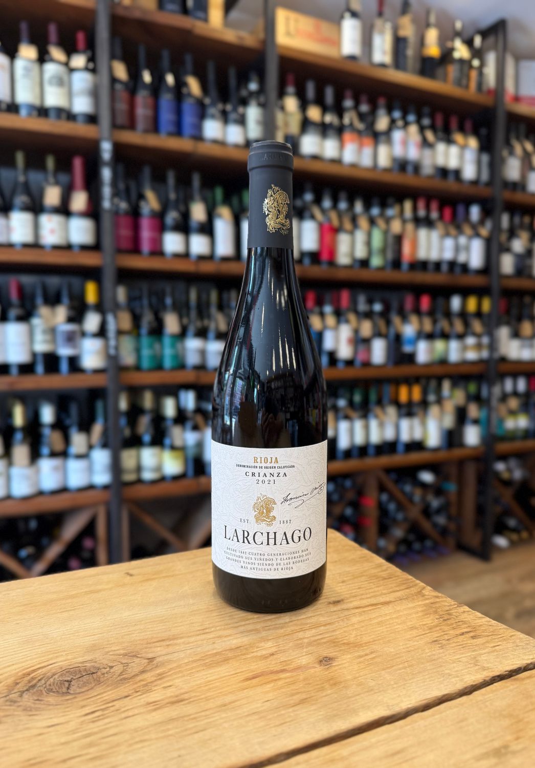 Larchago ‘Crianza’ Rioja Alavesa Tinto, Spain  2021 (750ml)