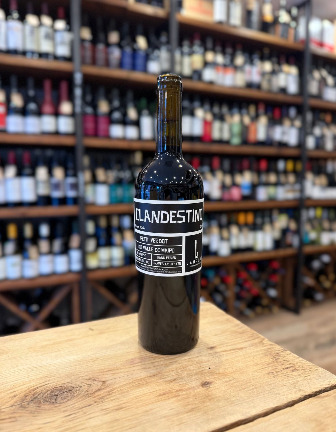 Laurent Family Vineyard-  Clandestino   Petit Verdot, Chile 2024 (750ml)