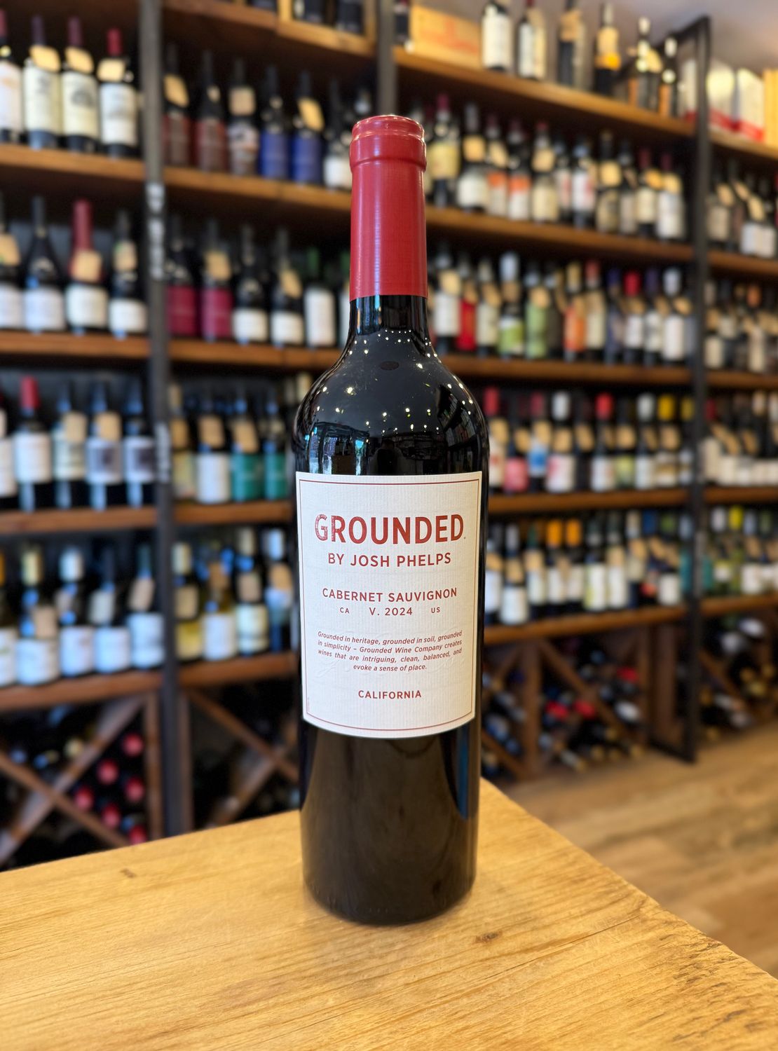 Grounded by Josh Phelps Cabernet Sauvignon California 2024 (750ml)