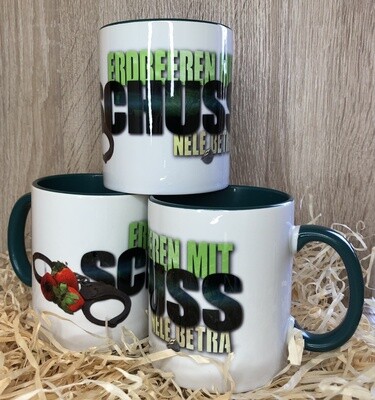 Eine Tasse zu "Erdbeeren mit Schuss"