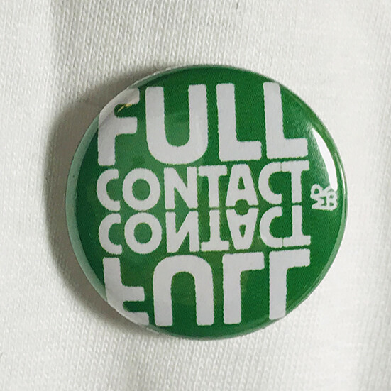 Badge Full Contact - Vert