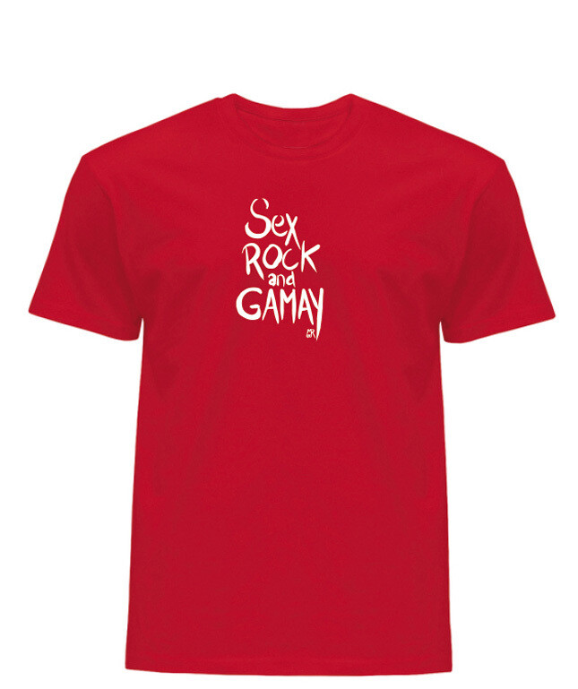 T-shirt Sex Rock and Gamay Homme – Rouge