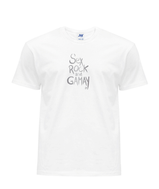 T-shirt Sex Rock and Gamay Homme – Blanc