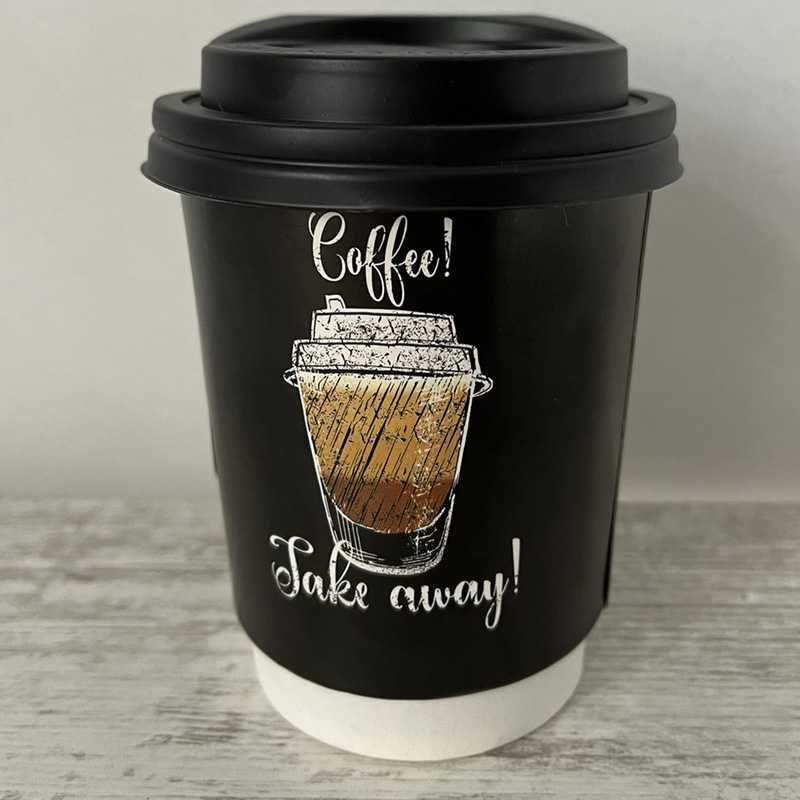 Cardboard cup for hot drinks