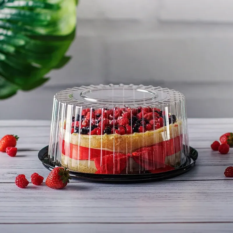 Plastic cake stand
