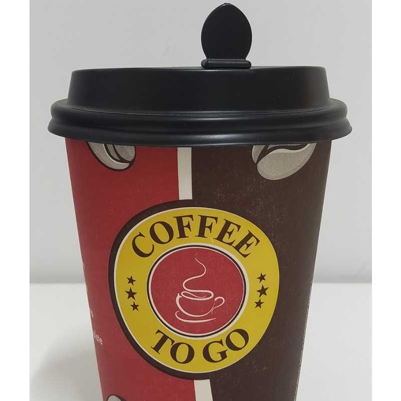 Cardboard cup for hot drinks