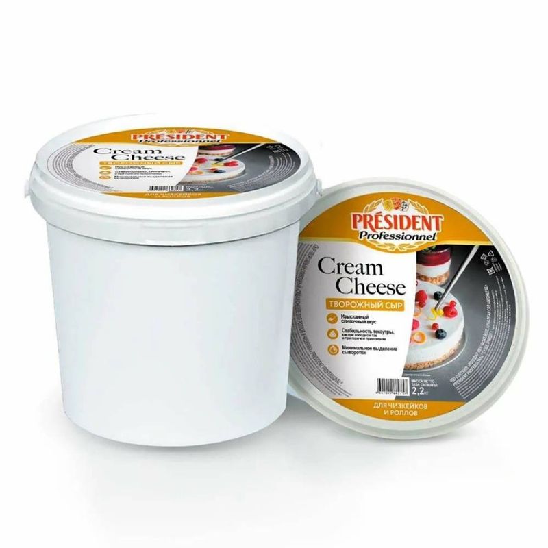 Cream cheese PRESIDENT