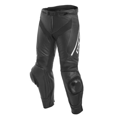 Pantalon cuir et textile