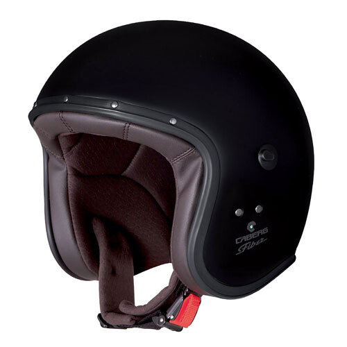 Casque jet Freeride noir mat