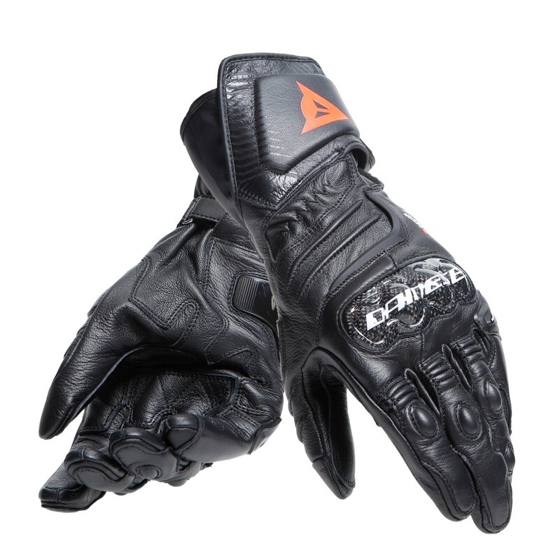 Gant long cuir Carbon 4 noir