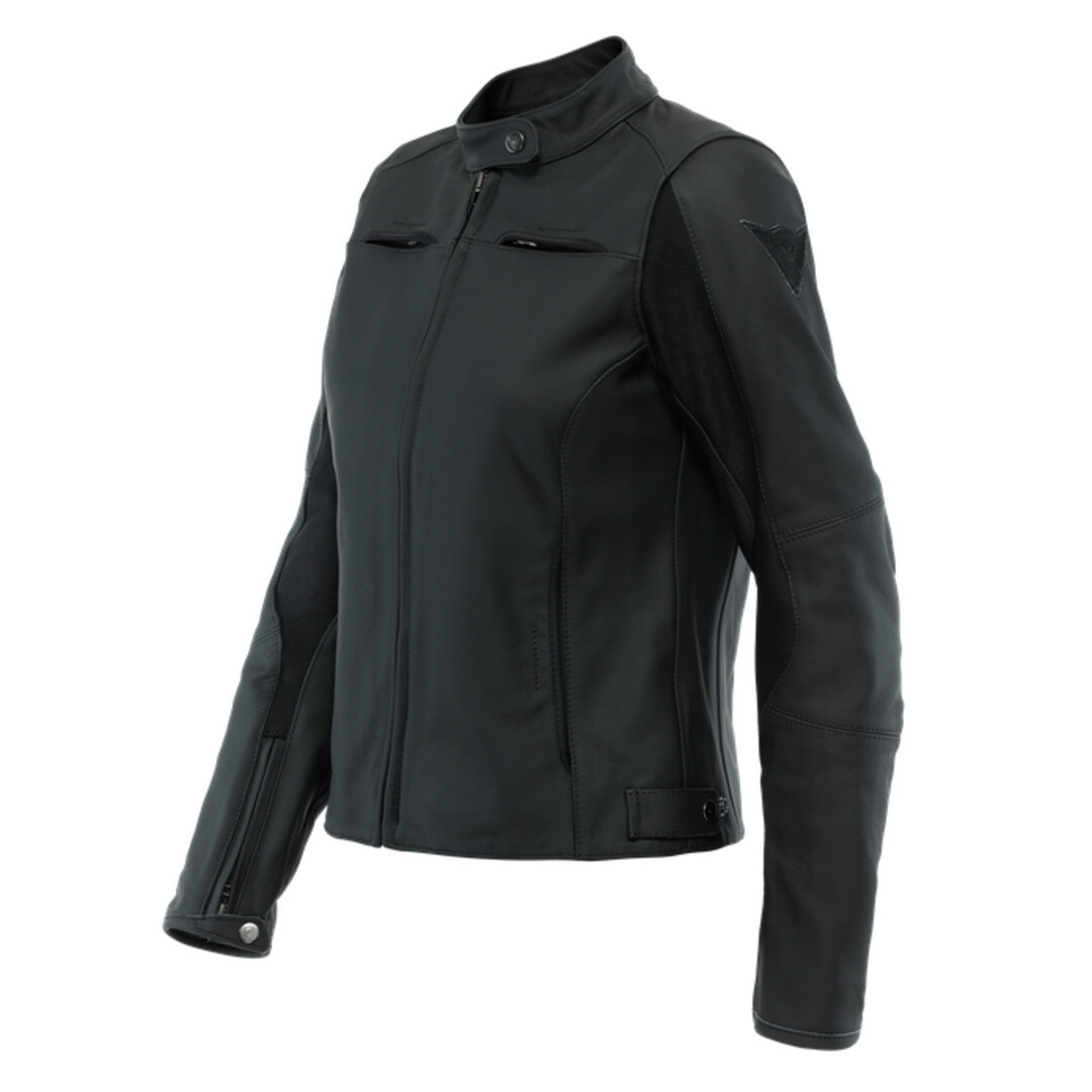 Veste cuir femme Razon 2 noir