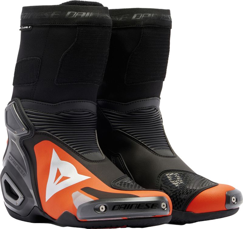Bottes Axial 2 noir-fluo rouge