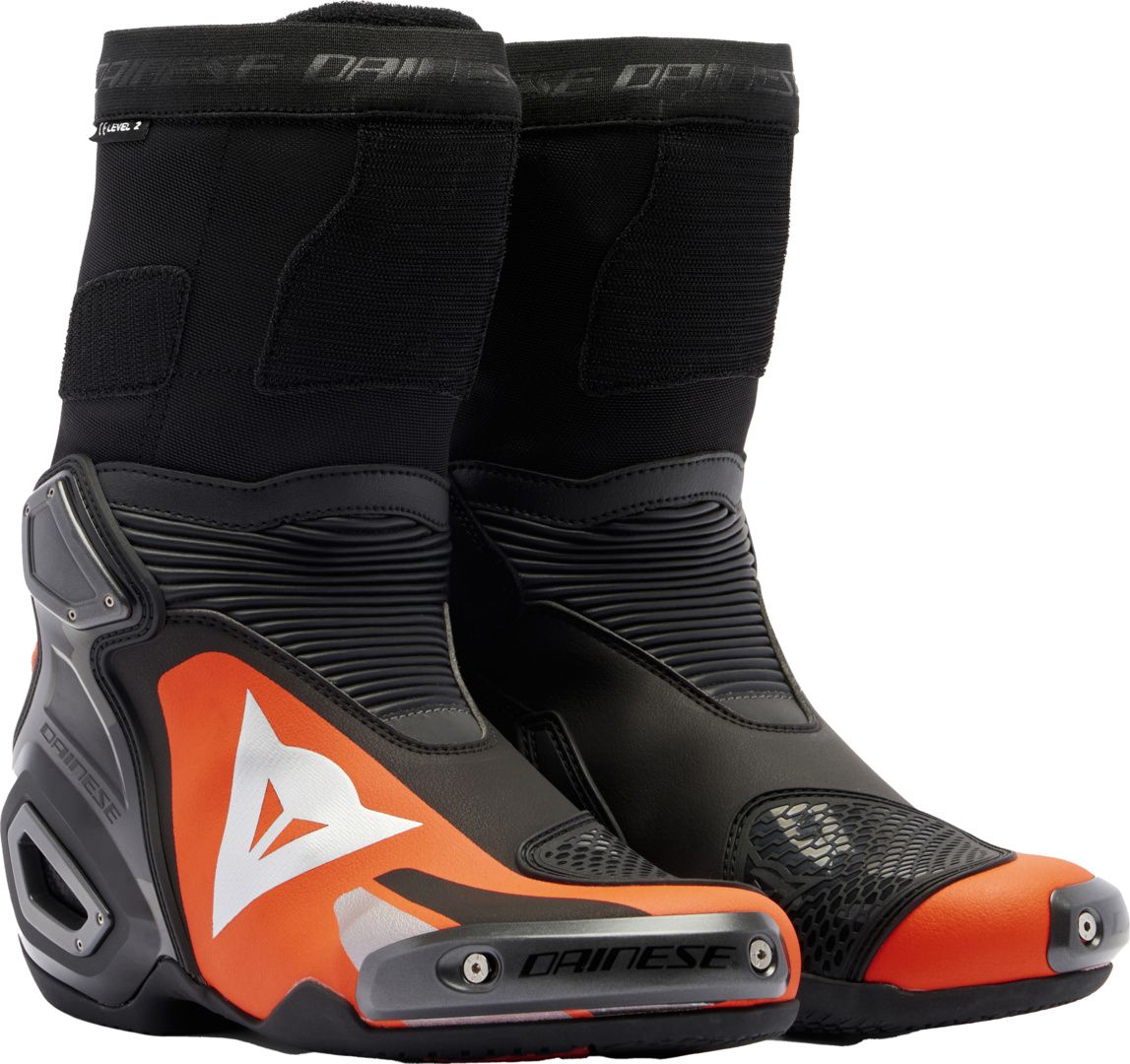 Axial 2 noir-fluo rouge