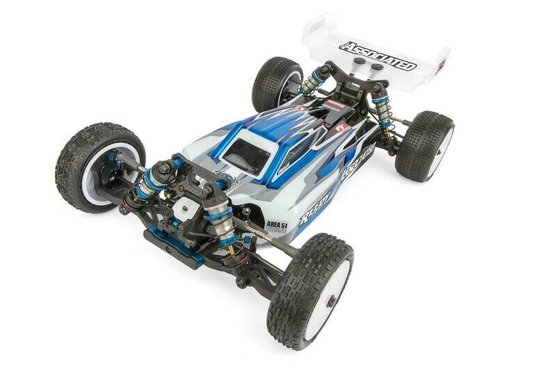 Team Associated RC10 B74.1 Team 1/10 4WD Off-Road Electric Buggy Kit . Includes FREE ProStar Kevlar Shock Towers