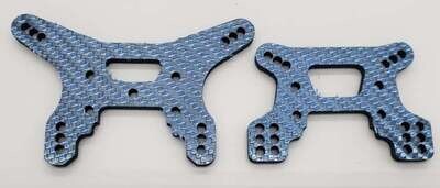 ​Associated B74.1 buggy KEVLAR shock towers front and rear (set)