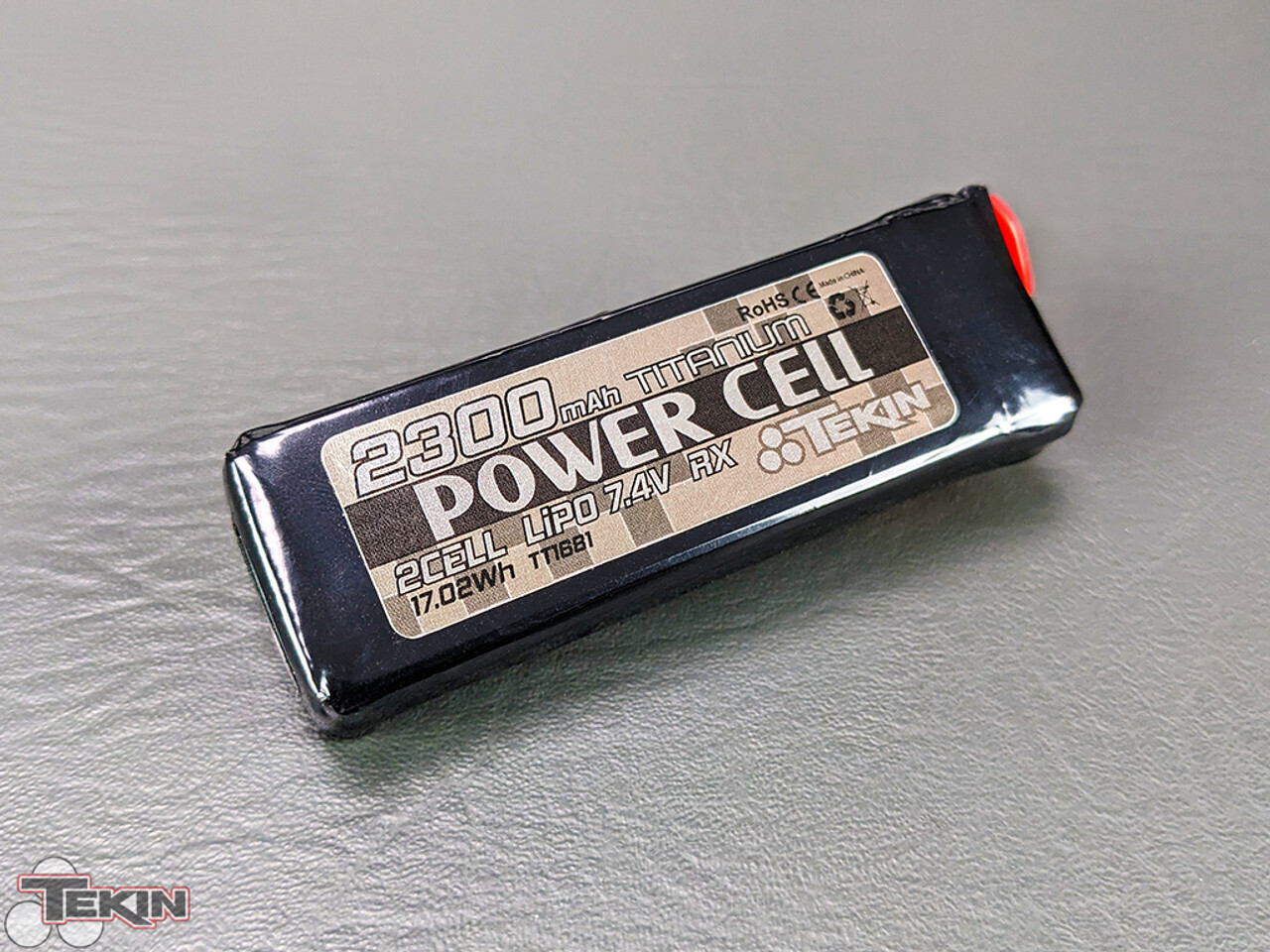 Tekin Titanium Power Cell 2S LiPo Receiver Battery Pack (7.4V/2300mAh) (8IGHT-X/Mugen/AE)