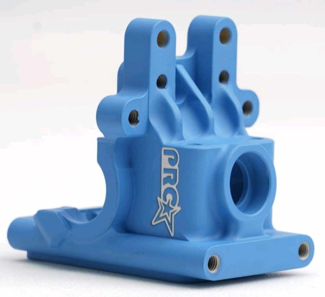 MAGNESIUM - Ceramic Coated ,   Bulkhead Front or Rear - Fits: Tekno, SC410SL, ET410,   EB410, SC2410T - Replaces TKR6519B