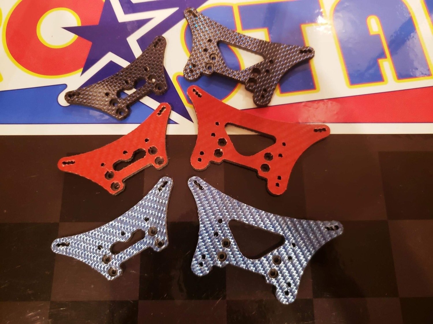 Kevlar Carbon proline mt4x4 towers