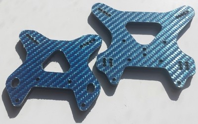 RC8B3  - Kevlar Super Hybrid Composite  - Shock Tower 5mm