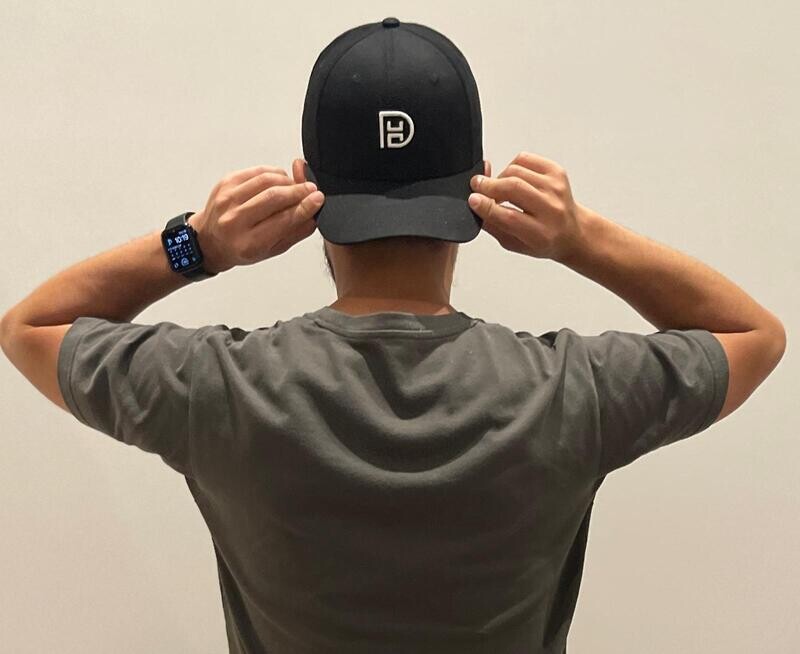 Black and White Ball Cap