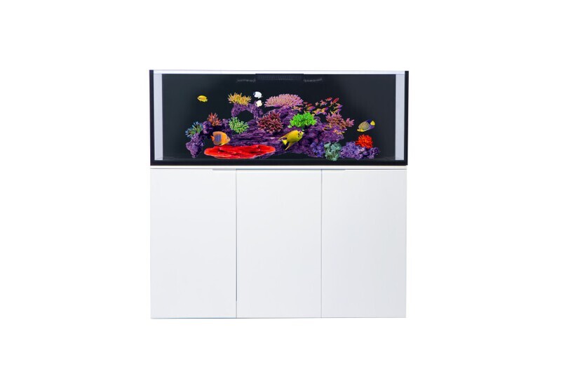 Eshopps Rimless Mariner Aquarium w/Stand White 130 gal