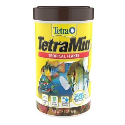 Tetra TetraMin Clean & Clearer Tropical Flakes Fish Food