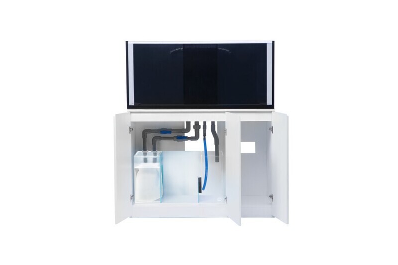 Eshopps Rimless Mariner Aquarium w/Stand White 100 gal
