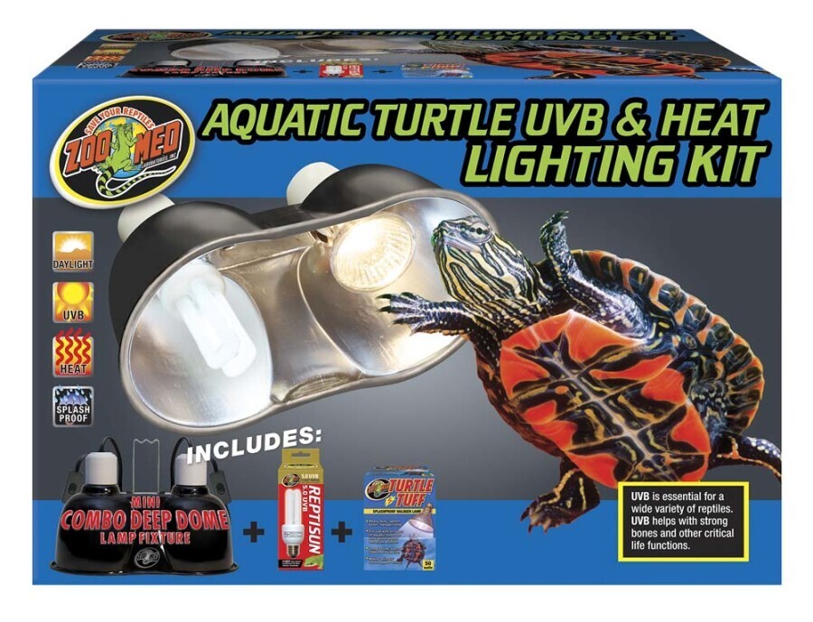 Zoo Med Turtle UVB &amp; Heat Lighting Kit