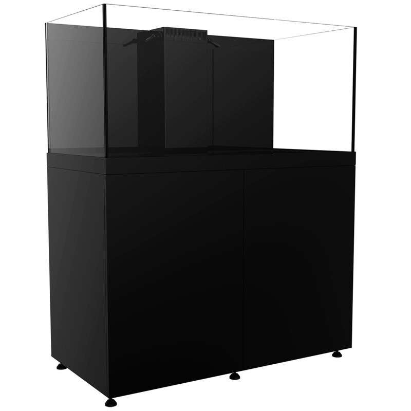 Pro Clear Aquatic Systems ProStar Rimless Glass Aquarium Combo Black, 1ea/150 gal