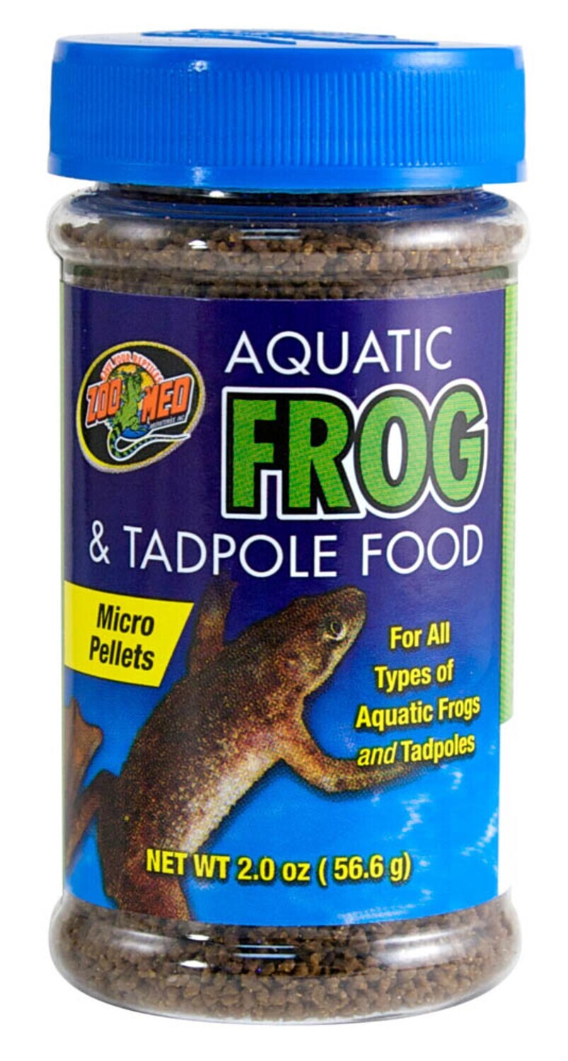 Zoo Med Aquatic Frog &amp; Tadpole Dry Food 2 oz