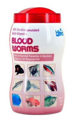 Hikari USA Bio-Pure Bloodworms Freeze Dried Fish Food 1.58 oz