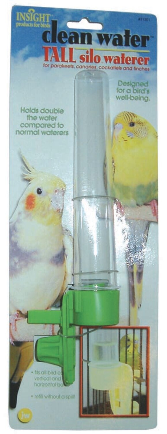 JW Pet Clean Water Silo Waterer Assorted, LG