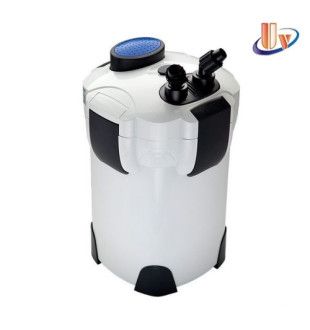 SunSun 4 Stage Canister with UV 9W, 370gph w/media HW-303BW