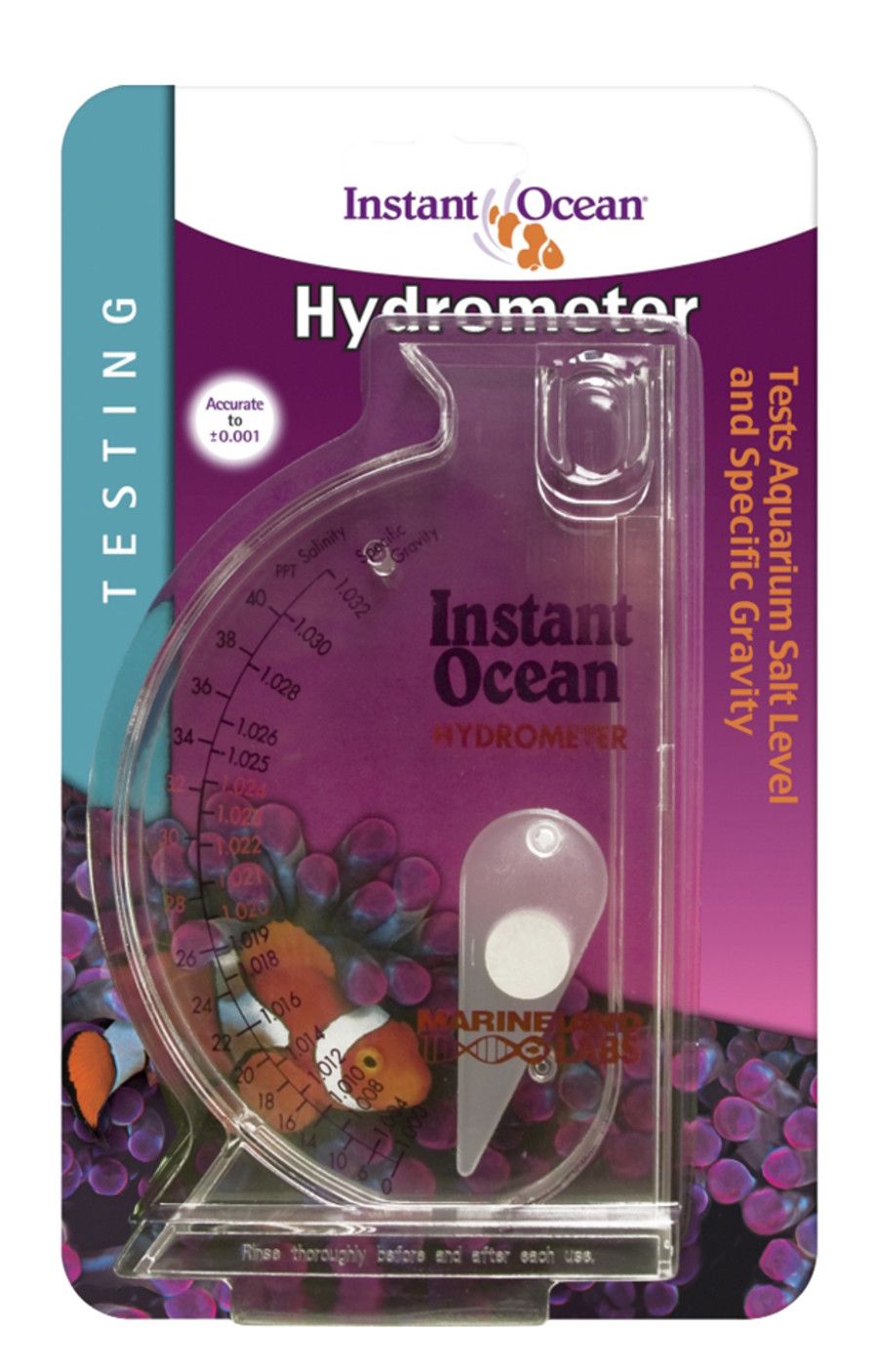 AQS HYDROMETER INSTANT OCEAN