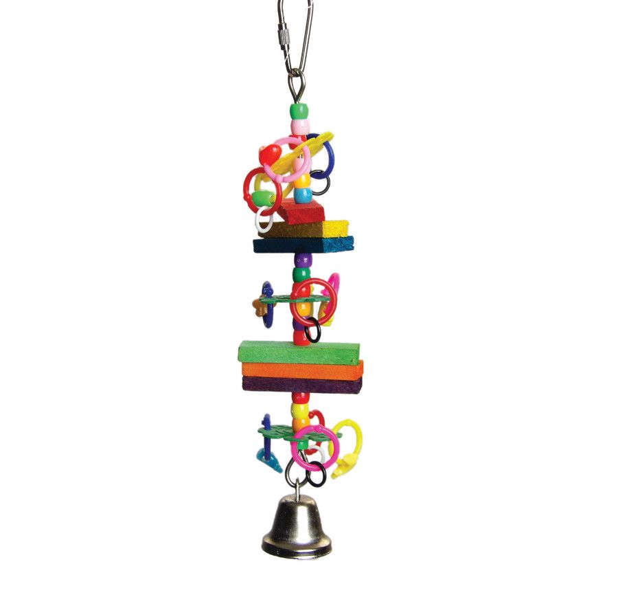 A&amp;E Cages Beads and Blocks Bird Toy