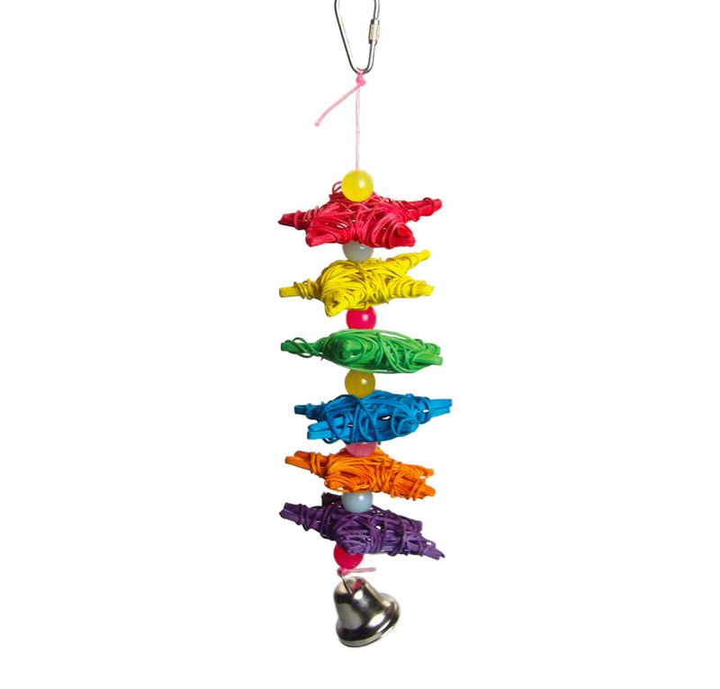 A&amp;E Happy Beaks The Pinwheel Bird Toy One Size