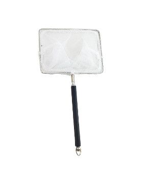 LIFEGARD  2.7X2.7 TELESCOPING NET W RUBBER COATED HANDLE