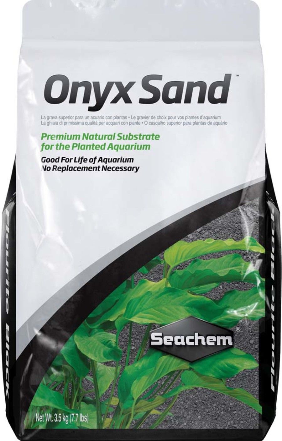 Seachem Laboratories Onyx Sand Planted Aquarium Substrate 7.7 lb