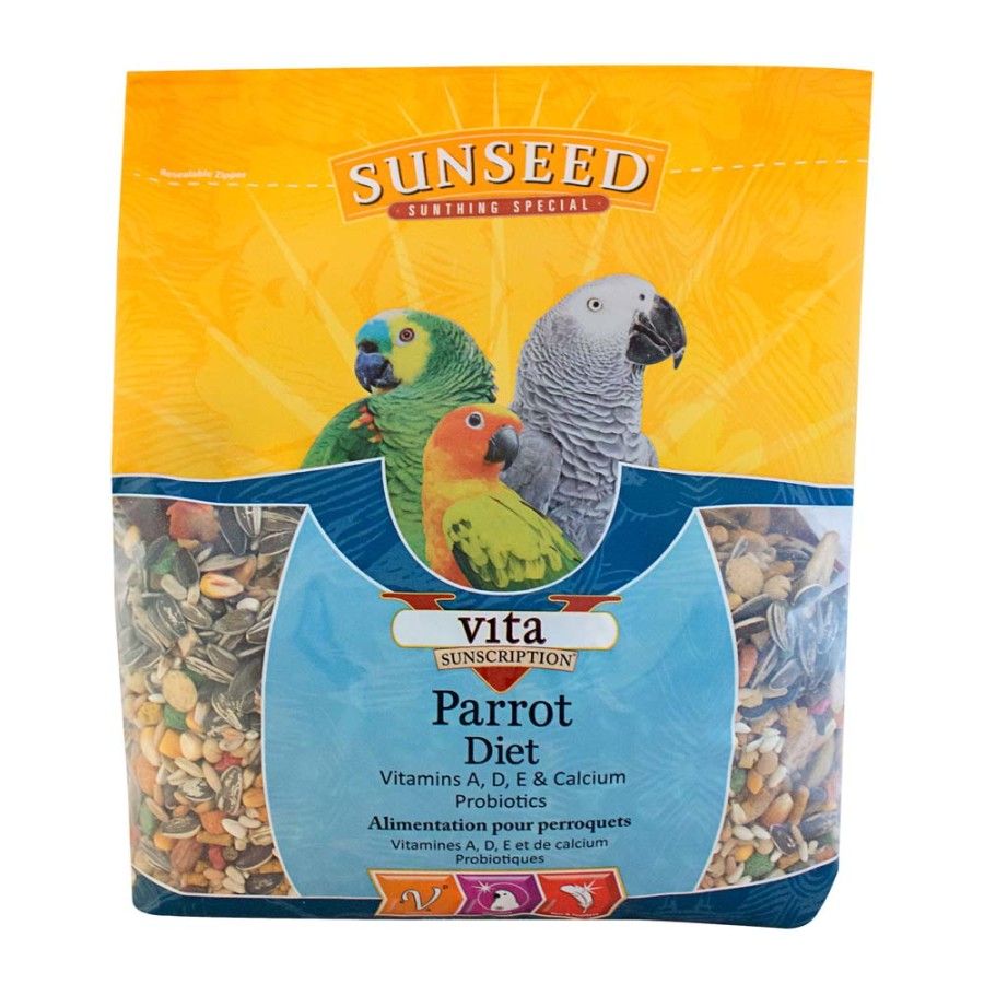 SunSeed Vita Sunscription Parrot Diet Bird Food 3.5 lb