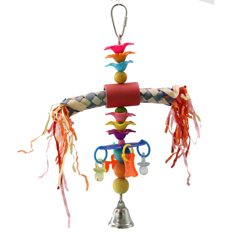 A&amp;E Cages Happy Beaks Totem Pole Bird Toy