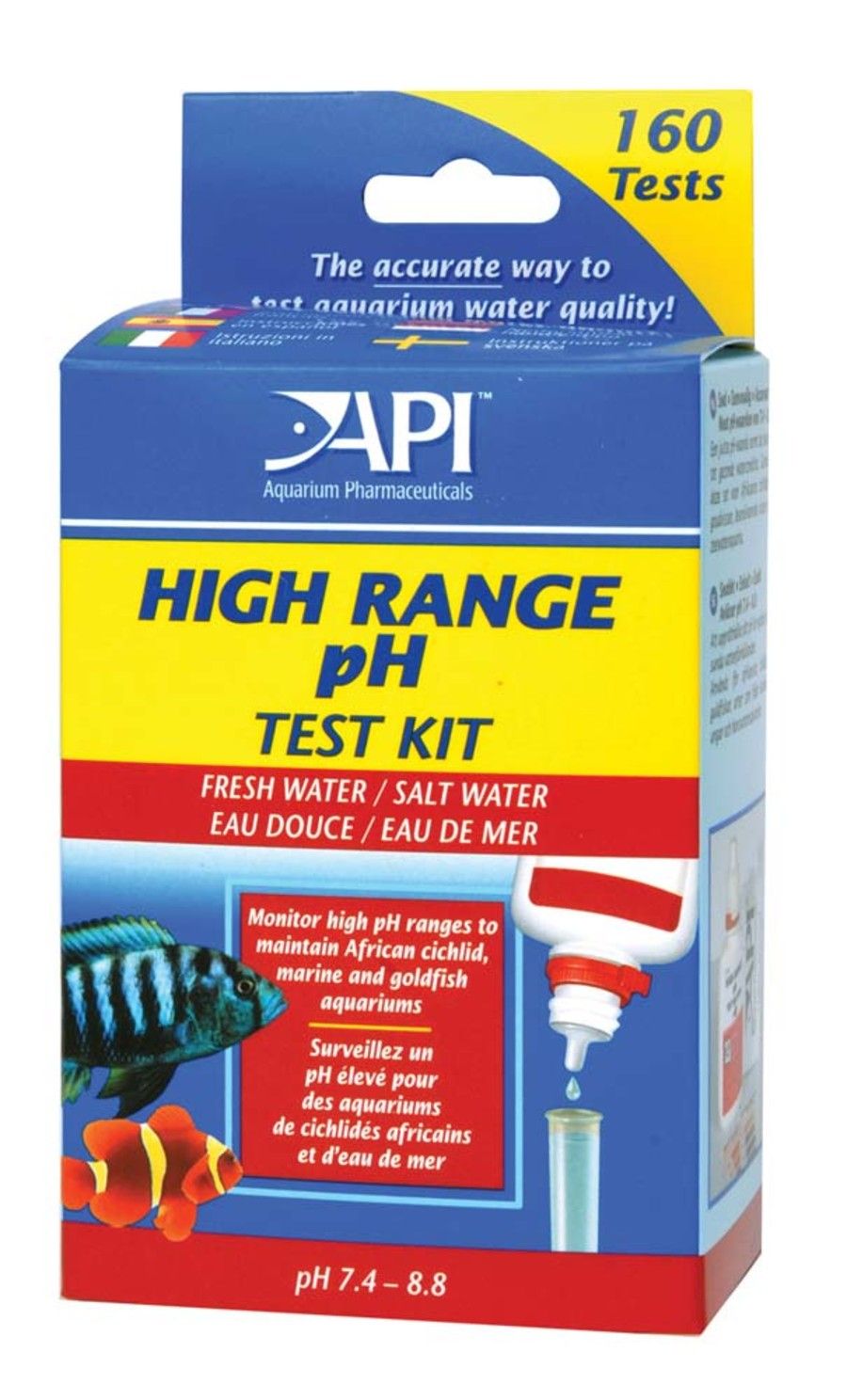 API High Range pH Test Kit