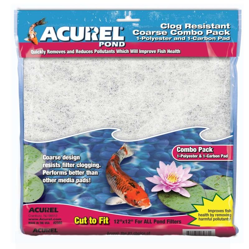 Acurel Coarse Combo Pack Polyester &amp; Carbon Media Pad