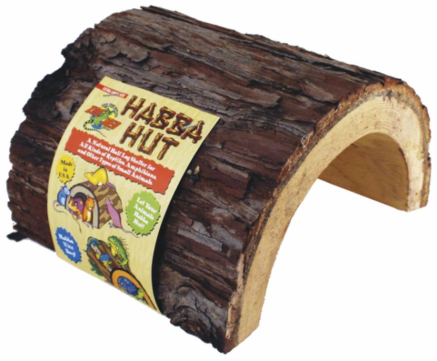 Zoo Med Habba Hut Terrarium Hideaway Brown, XL
