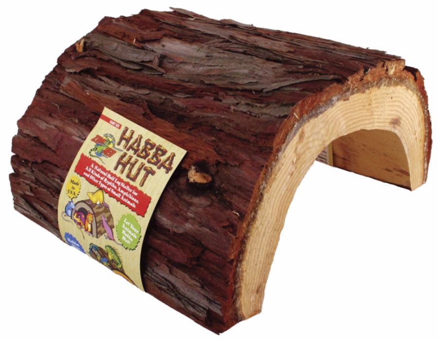Zoo Med Habba Hut Terrarium Hideaway Brown, Giant