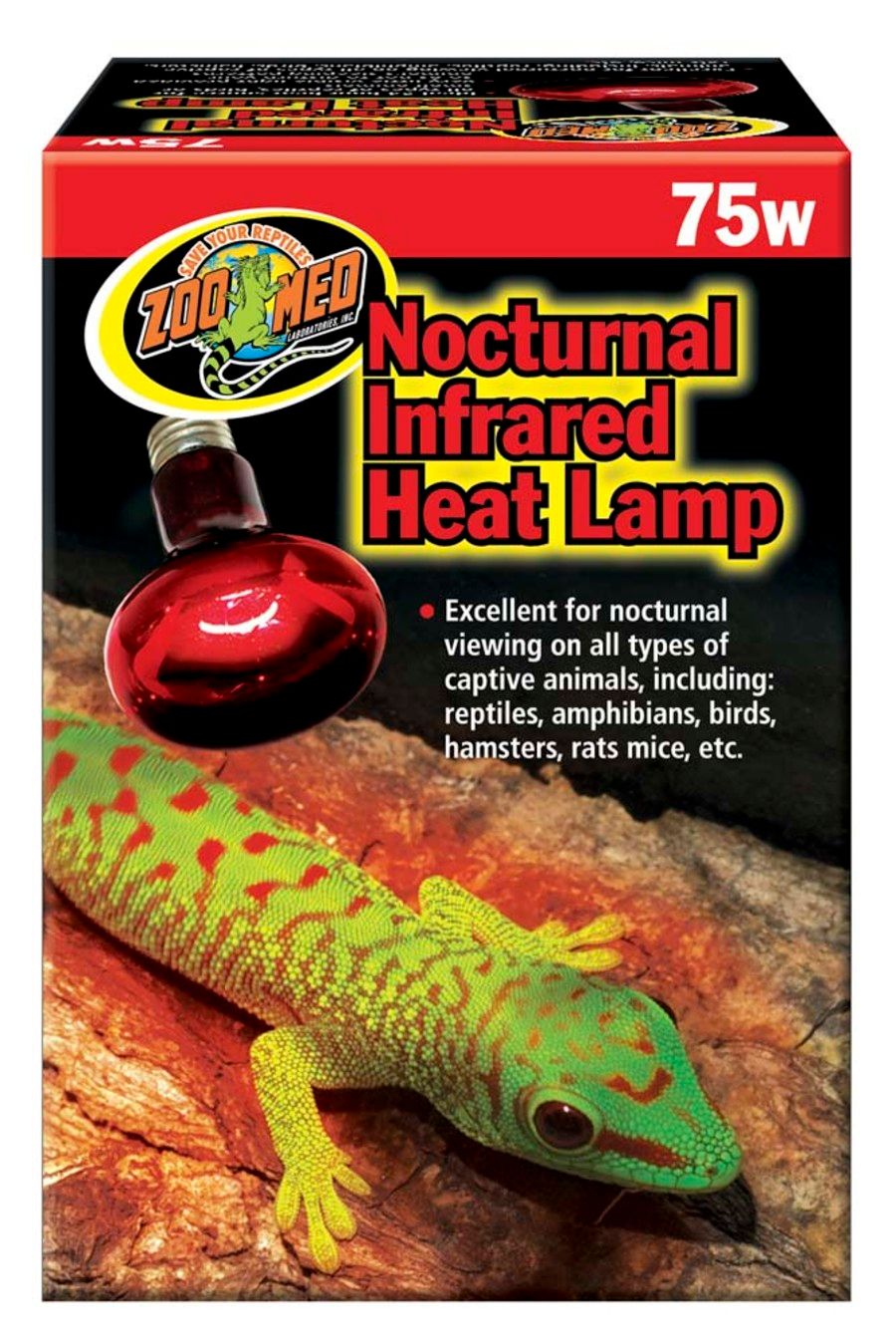 ZooMed Nocturnal Infrared Heat Lamp 75 W