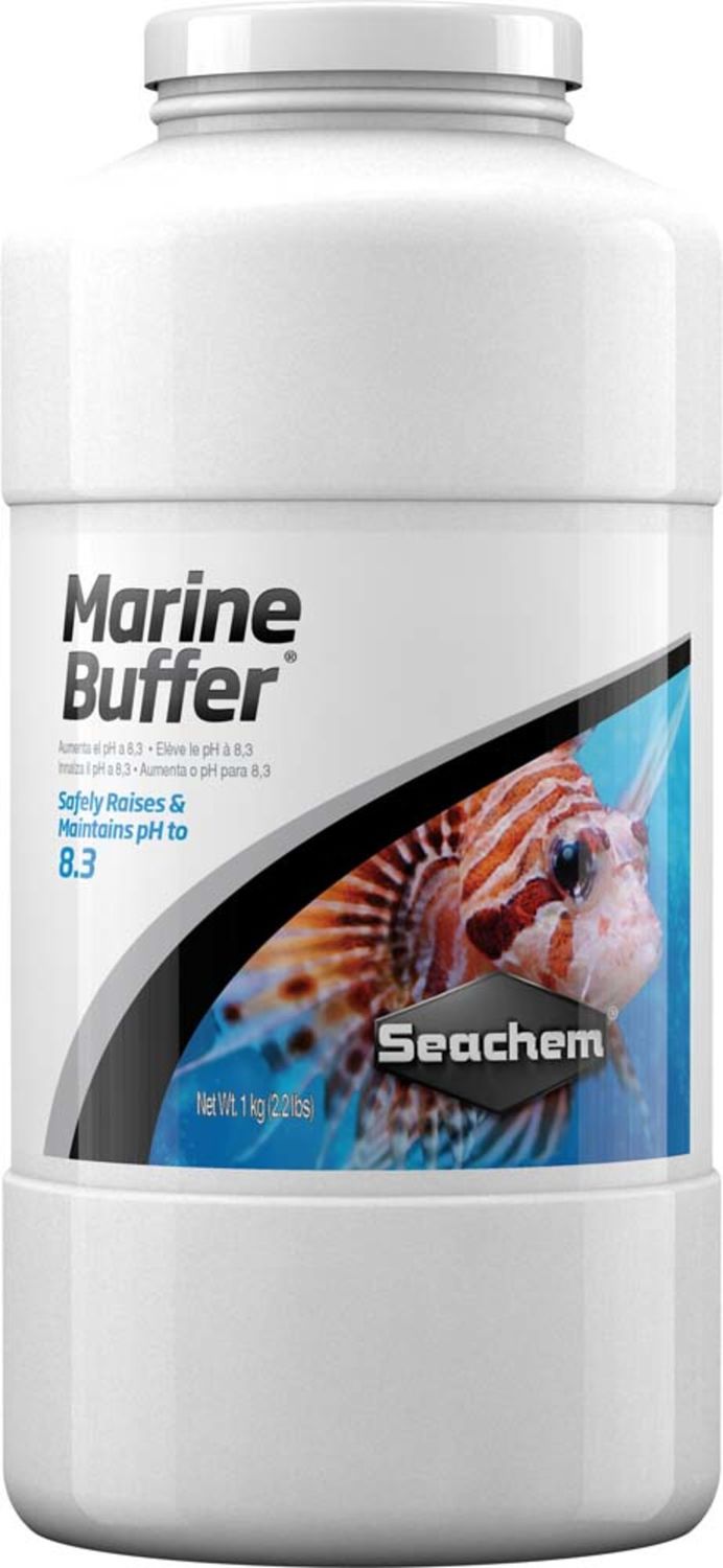 Seachem Laboratories Marine Buffer Saltwater Aquarium Water Treatment 2.2 lb
